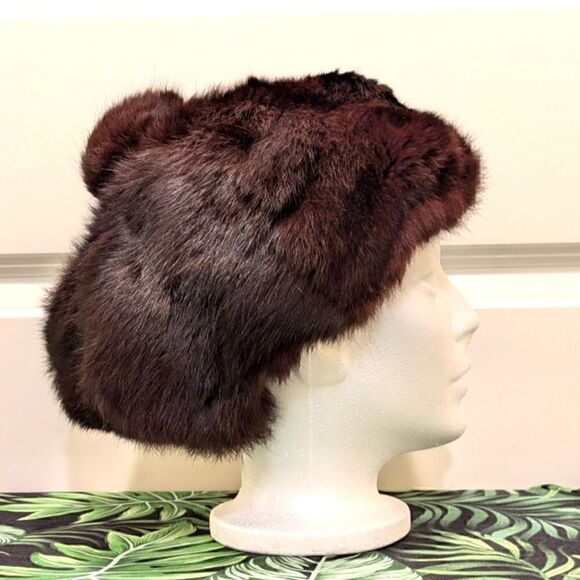 Stunning Vintage Fur Beret - Picture 4 of 9